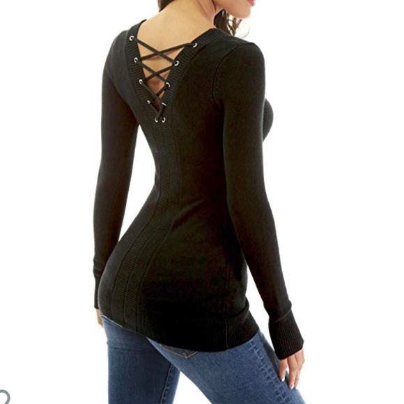 PattyBoutik Sweaters - Black Sweater